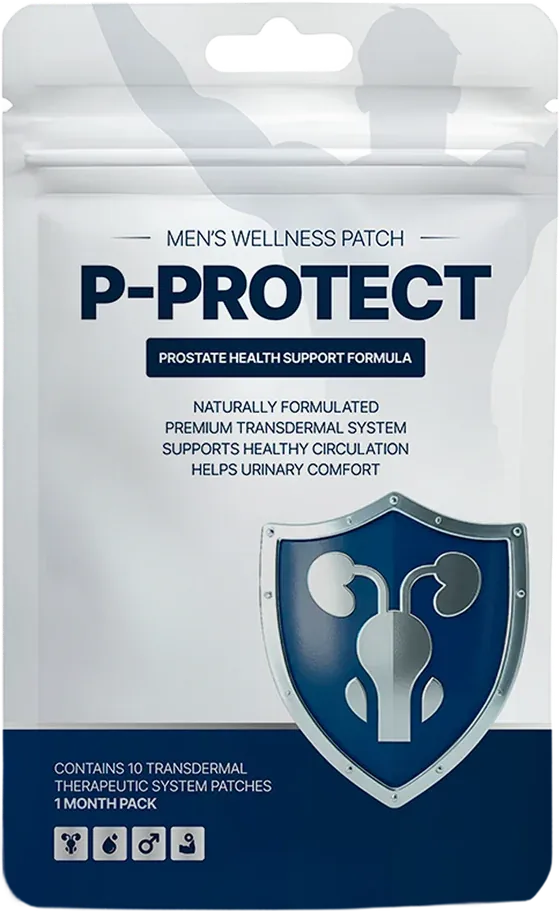 P-Protect men's wellness patch pack